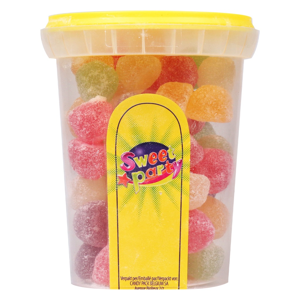 Sweet Party Cup Confetti Gommen 180 gr