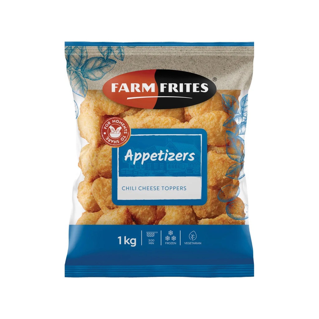 Chili Cheese Toppers Farm Frites 1 kg