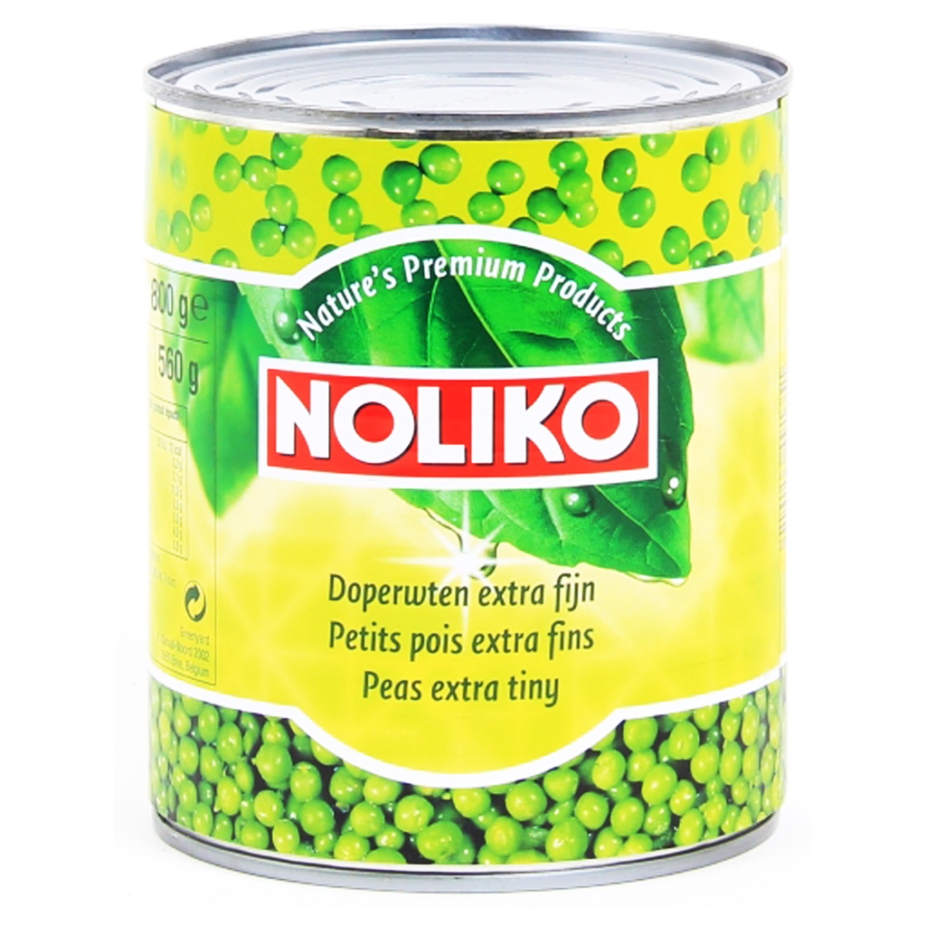 Erwten Extra Fijn Noliko Blik 0,5 L