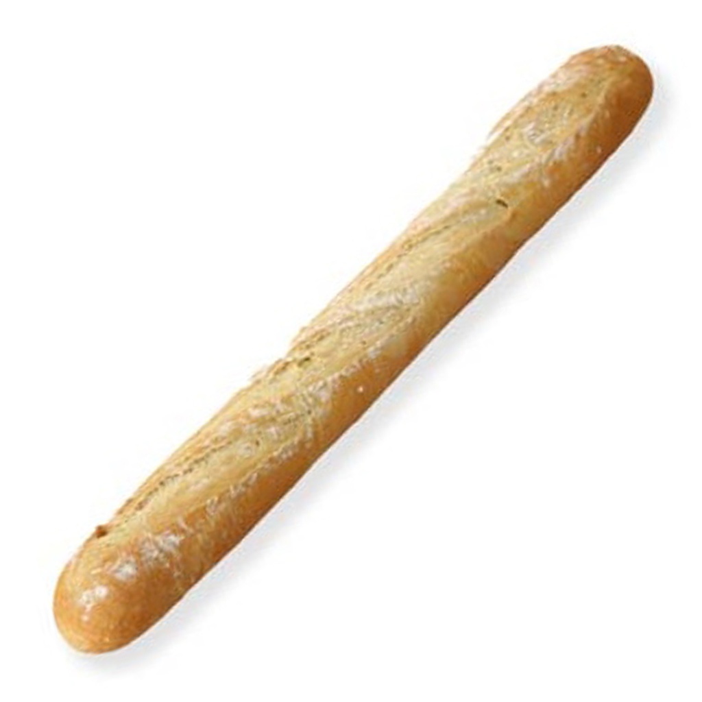 3284 Stokbrood Frans Wit Plus Gebloemd Pastridor 57cm 20x310gr