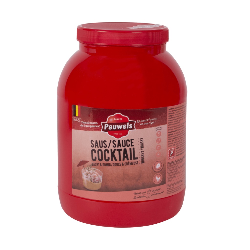 Cocktail Saus Pauwels Pet 3 L