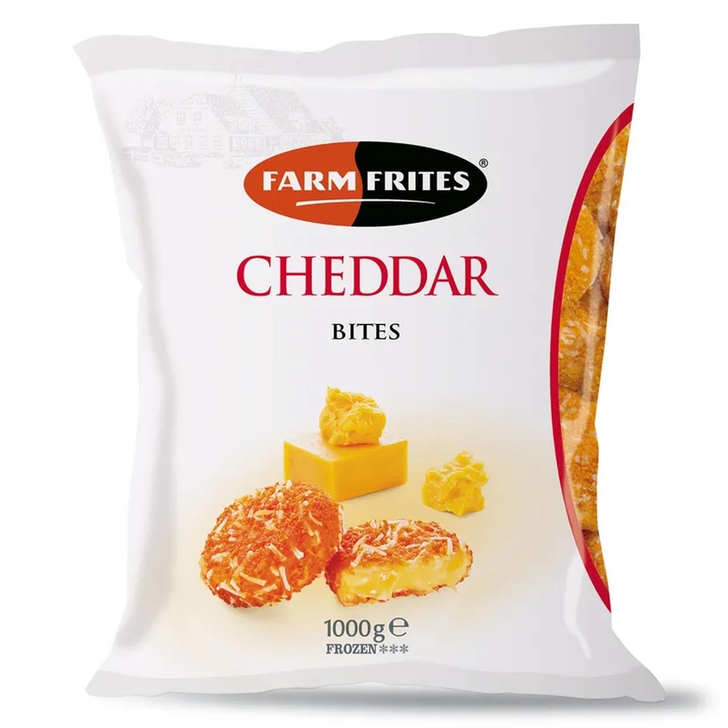 Cheddar Bites Farm Frites 1 kg
