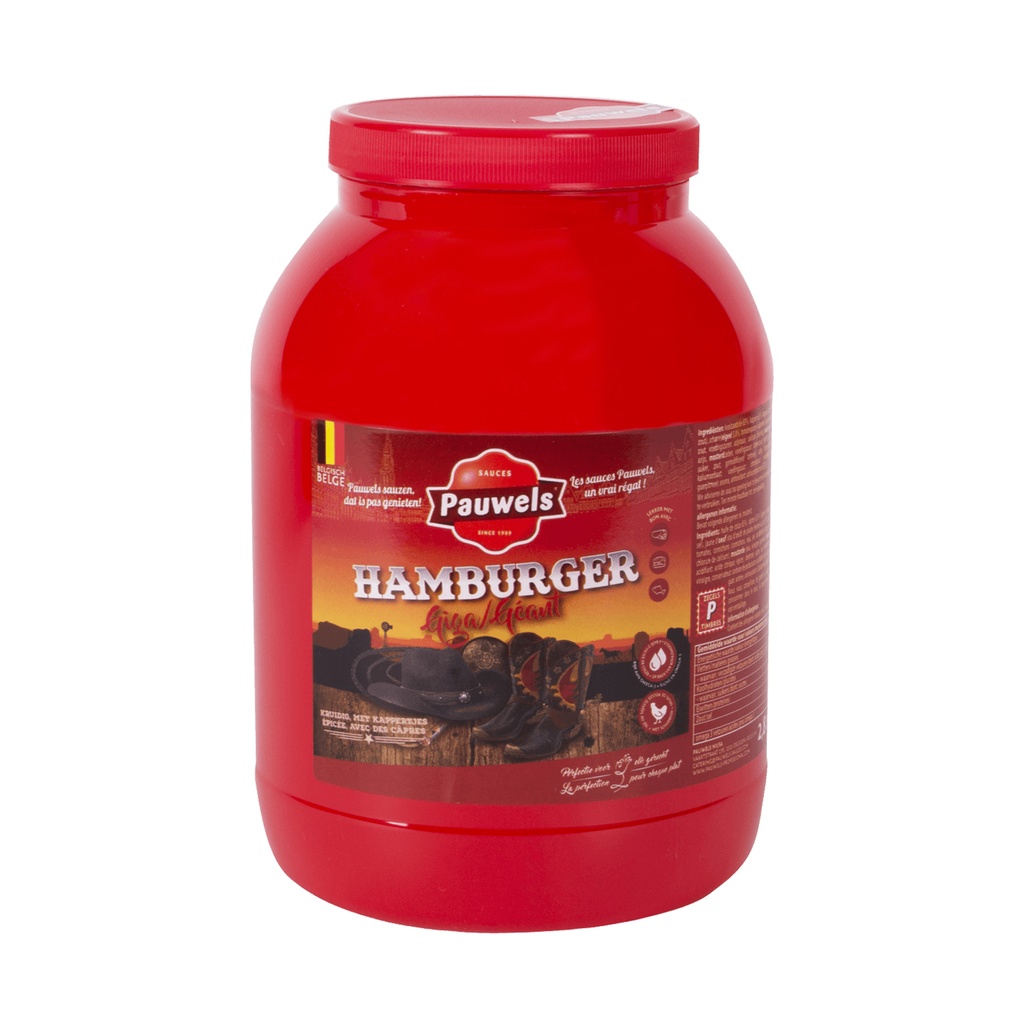 Hamburger Giga Pauwels Pet 3 L