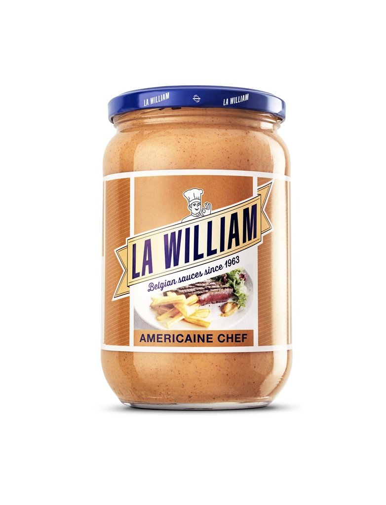 Americaanse Saus Chef La William Pot 650 ml
