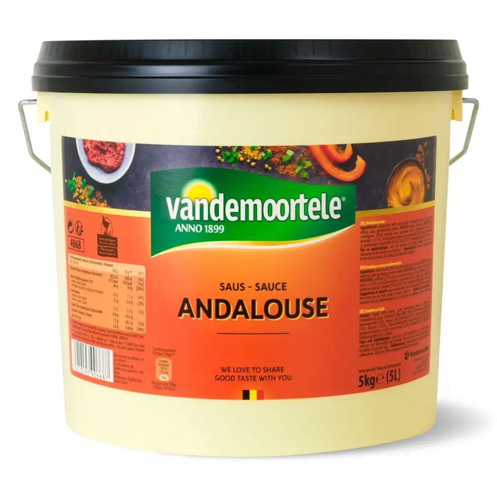 Andalouse Saus Vandemoortele 5 L