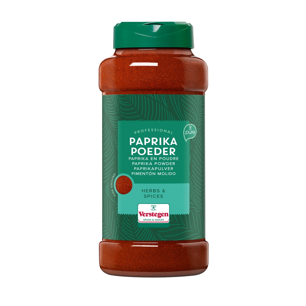 Paprika Gemalen Verstegen Pot 500 gr