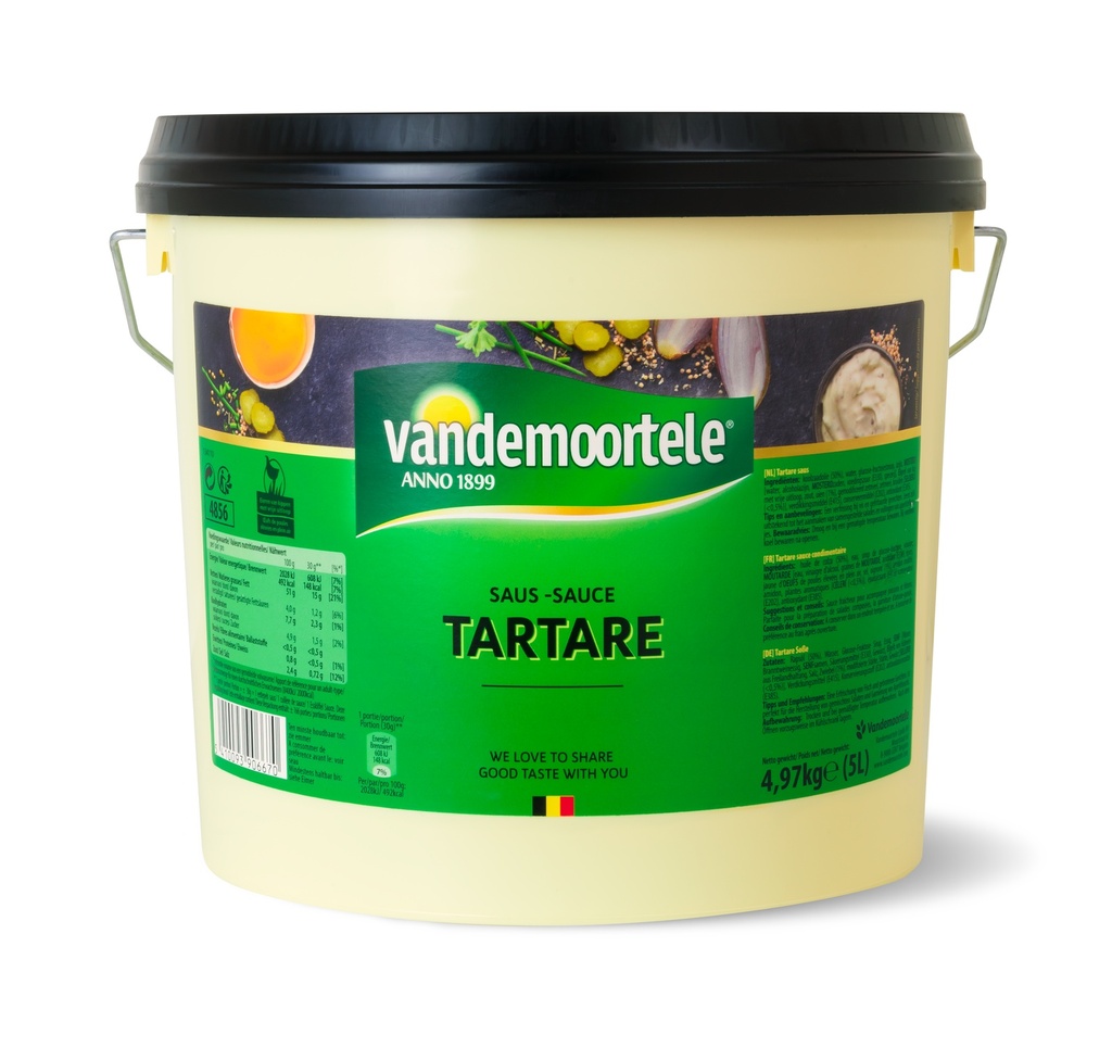 Tartare Saus Vandemoortele Emmer 5 kg