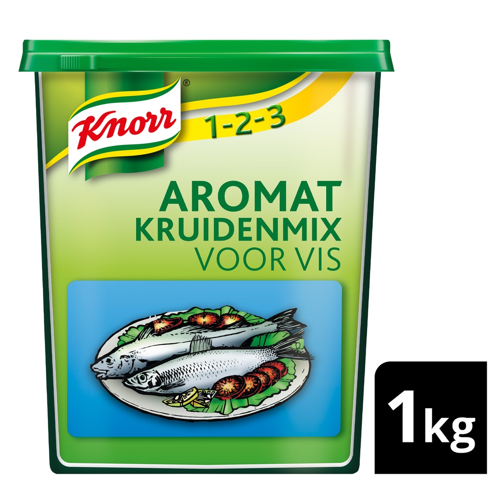 MELANGE D'HERBES AROMAT POUR POISSON 1KG KNORR