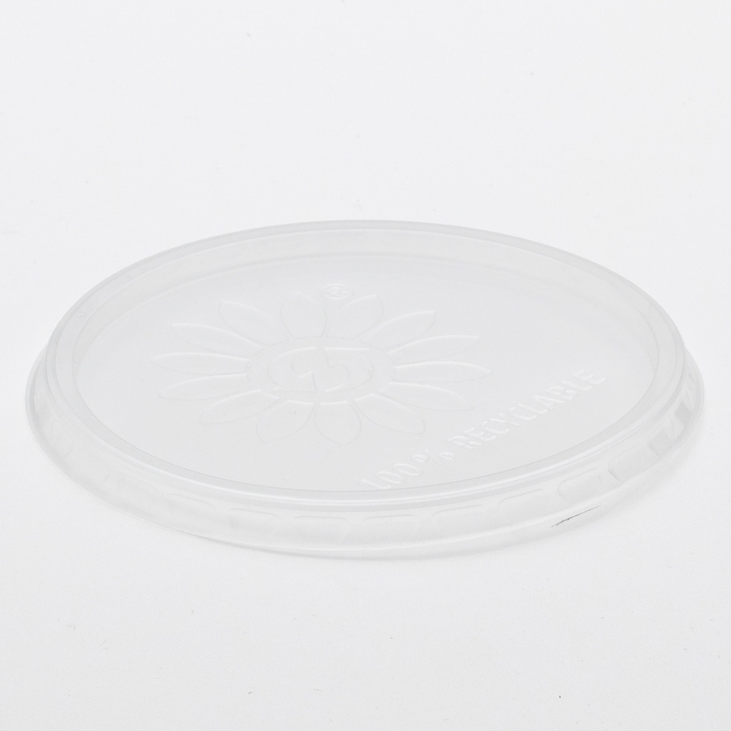 Plastiek Deksel voor Slagerbakje rond 101 PP (518) 100 st.