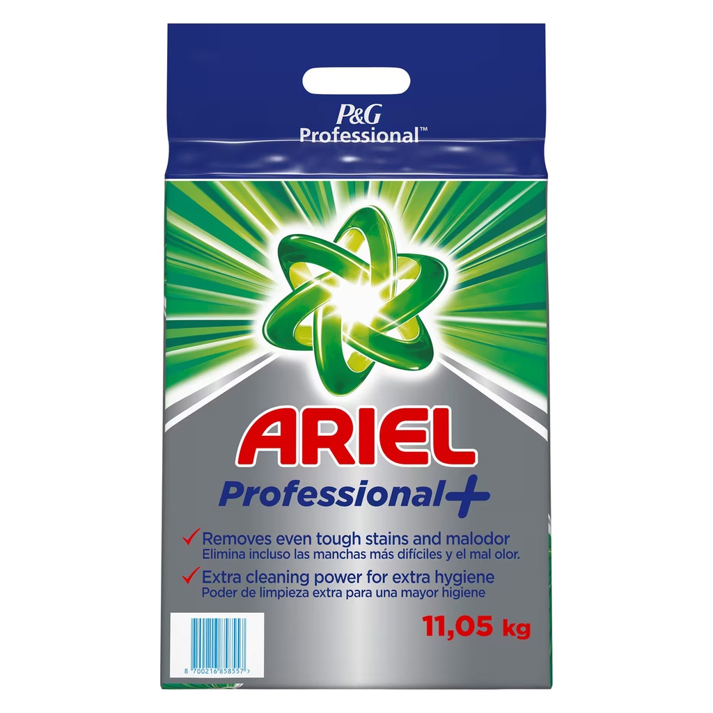 ARIEL PROFESSIONAL NEW FORMULA PRO+ 11,05 KG