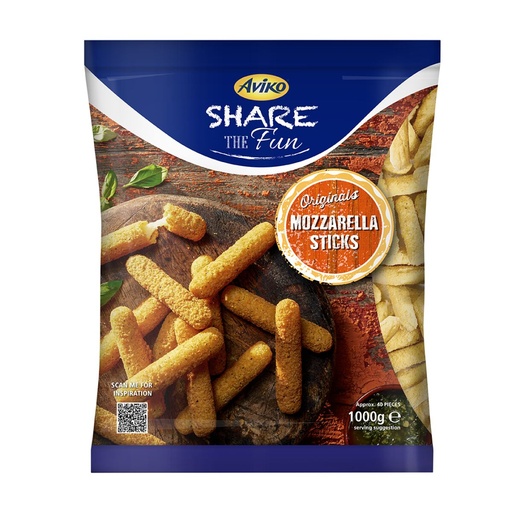 [11869] Mozarella Fingers Aviko 1 kg
