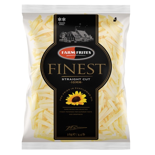 [2070400] Frieten Finest Farm Frites Diepvr. 10 mm 2 Kg
