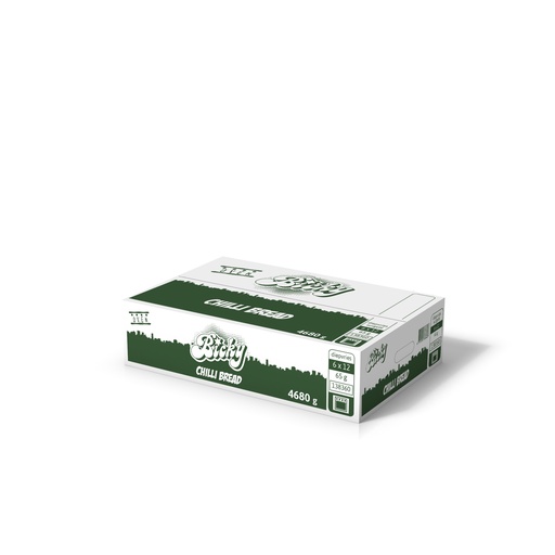 [13920] Bicky Rib Chili Bread Sesam 12 x 65 gr
