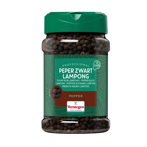 [39057] Peper Bolletjes Heel Zwart Verstegen Pot 580 gr
