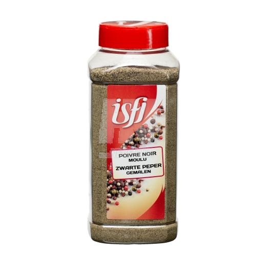 [3905750] Peper Zwart Gemalen ISFI  Pot 500 gr