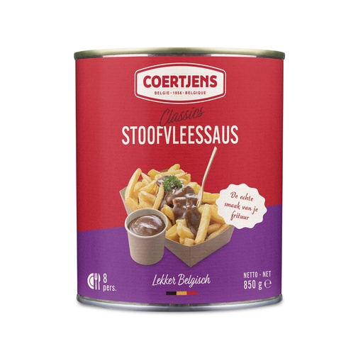 [22120] Stoofvlees Saus Coertjens Blik 850 gr