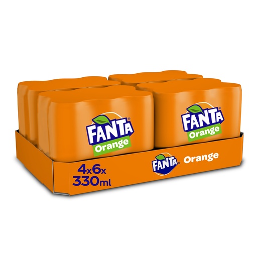 [71002] Fanta Orange Sleek Can 24 x 33 cl