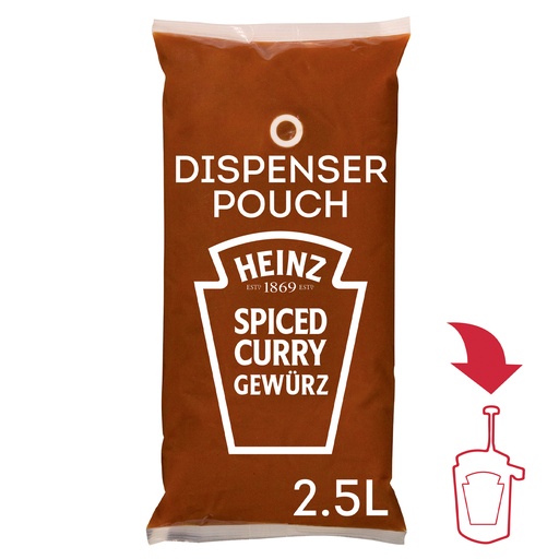 [26527] Curry Ketchup Sauce -O-Mat Heinz 3 x 2,5 L