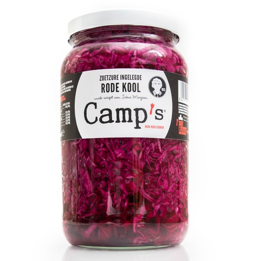 [21070] Rode Kool Camps Glas 2 L