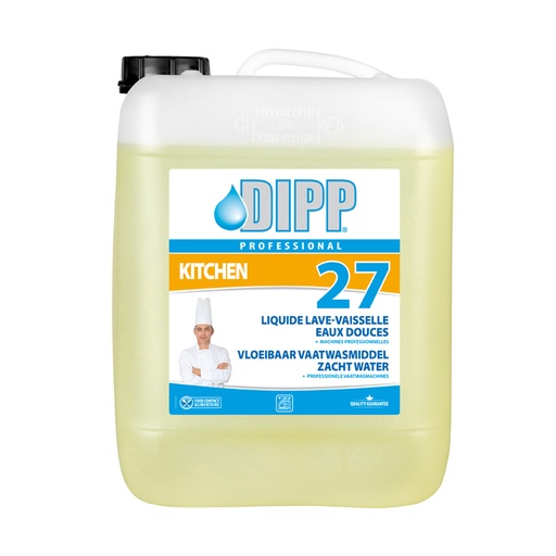 [909266] Vaatwasmiddel Vloeibaar Dipp (27) Bidon 10 L