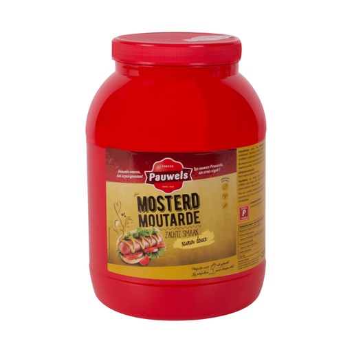[25506] Mosterd Pauwels Pet 3 L