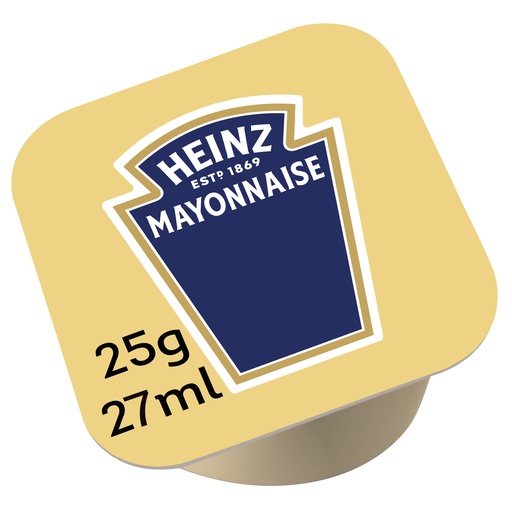 [27065] Mayonnaise Portions Heinz Cups 100 x 25 g