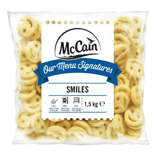 [13345] Pommes Smiles Mc Cain 1,5 kg