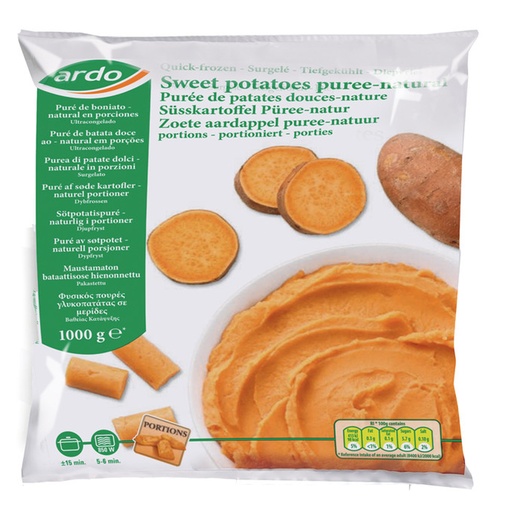 [13332] Puree Zoete Aardappel Ardo 1 kg