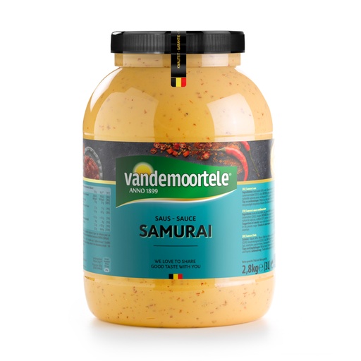 [25944] Samurai Saus Vandemoortele Pet 3 L