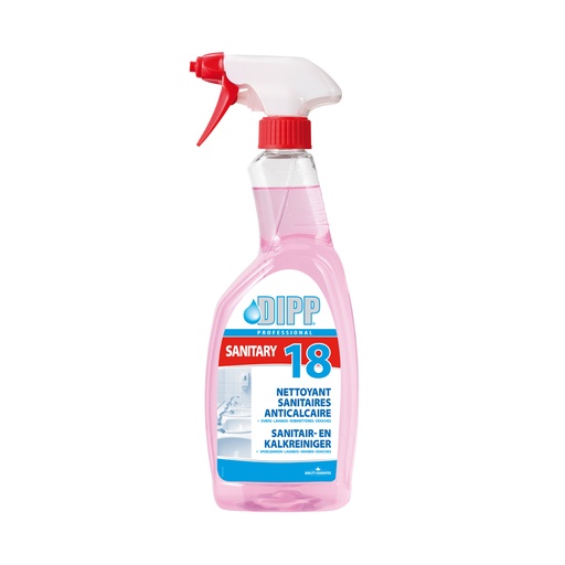 [909279] Sanitaire et Anti-Calcaire Spray Dipp (18) 750 ml