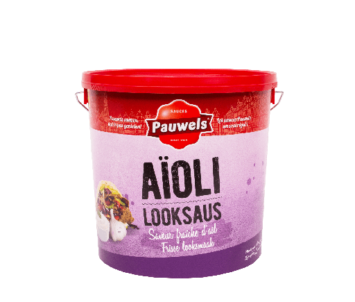 [260163] Knoflook Saus Pauwels Emmer 10 L