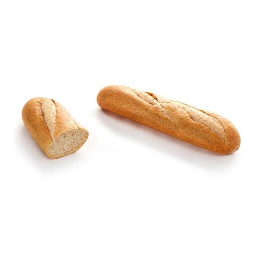 [1399249] 4877 Stokbrood Breed Bruin 27cm Dauphine 35x165g