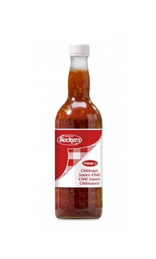 [25891] Chili Saus Pikant Beckers Glas 700 ml