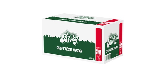 [11331] Bicky Crispy Royal Burger 16 x 170 gr