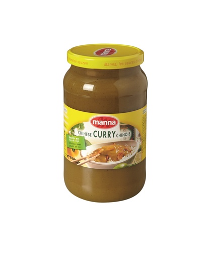 [26162] Chinese Curry Saus Warm Manna Glas 1,9 kg