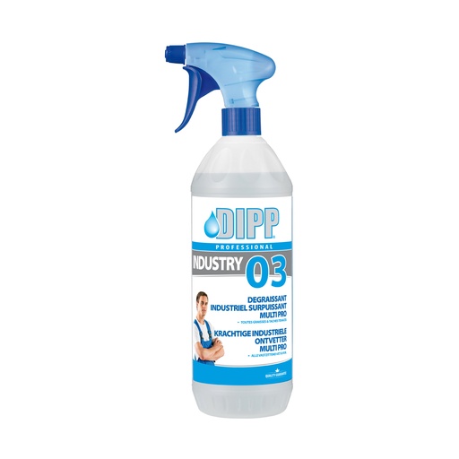 [909283] Krachtige Industriele Ontvetter Dipp (03) Spray 1 L