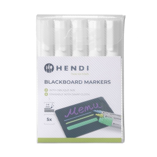 [PR/90959] Marquers De Chalk 6 Mm - Blanc - Hendi - 664209