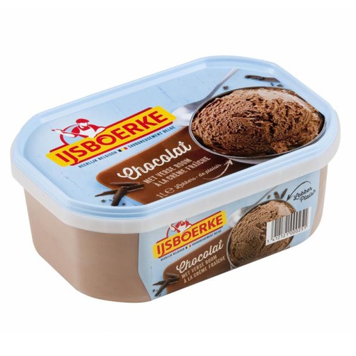 [174052] Glace Chocolat Ijsboerke 1 L