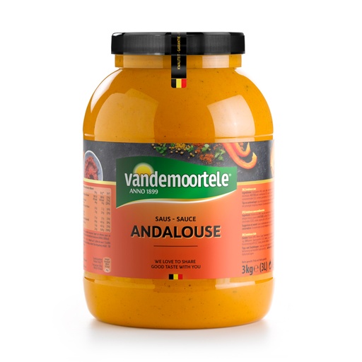 [25911] Andalouse Saus Vandemoortele Pet 3 L