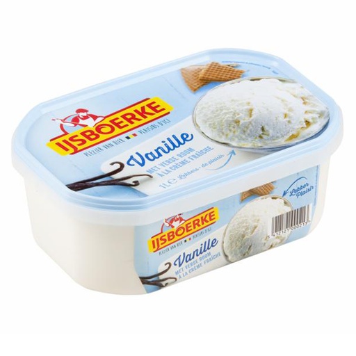 [174053] Glace Vanille Ijsboerke 1L 