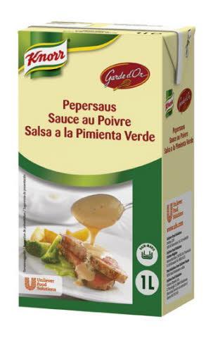 [40453] Sauce Poivre Garde d'Or Knorr Brique 1 L