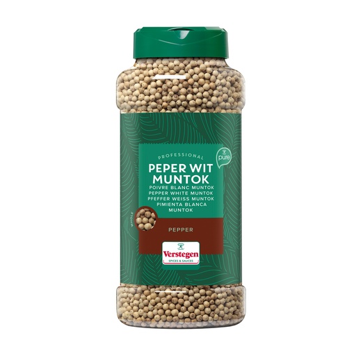 [39056] VERSTEGEN POIVRE BLANC MUNTOK ENTIER 660 GR
