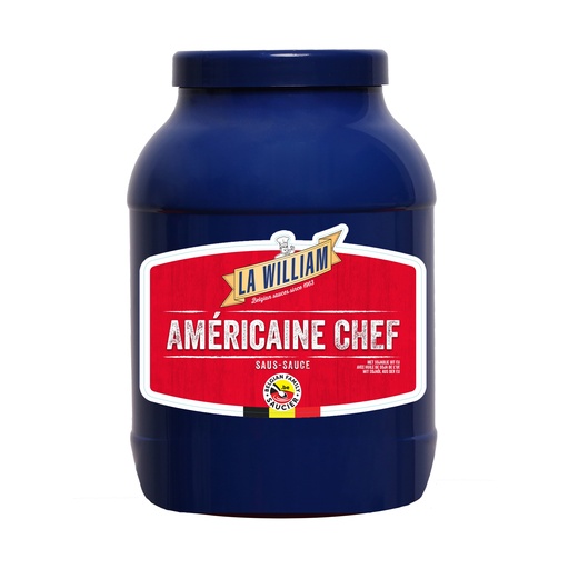 [25809] Americaanse Saus Chef La William Pet 3 L