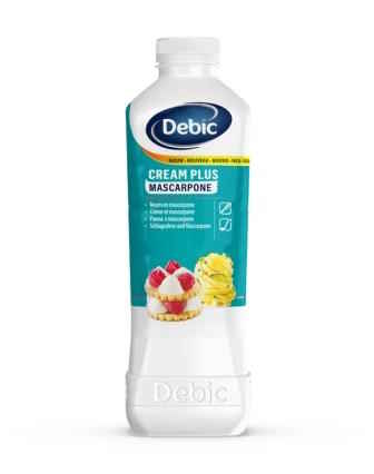 [20824] Mascarpone Cream Plus Debic Fles 1 L