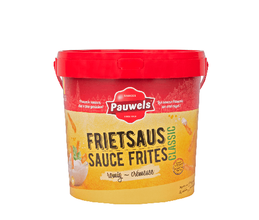 [25309] Frites sauces Classique Pauwels Seau 10 L