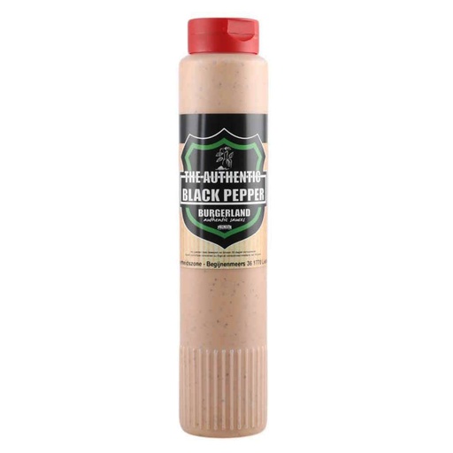 [260309] Black Pepper Sauce Burgerland Tube 1 L