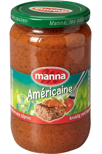 [25801] Americain Saus Manna Glas 0,72 L