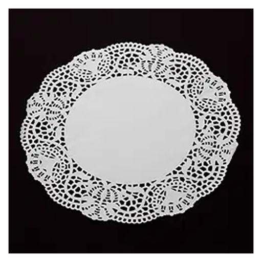 [87019] Kantjes Rond 22 cm 250 st