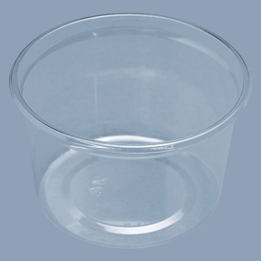 [82514] Pot en Plastique Rond 300cc PS (Ro97-60C) 1000 pcs