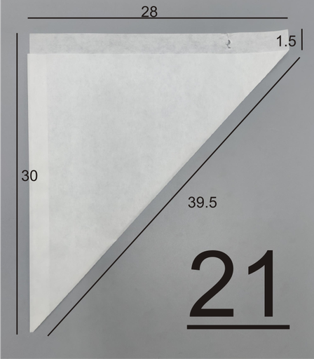 [80010] Tipzakken Nr 21 - Papier -  1000 st